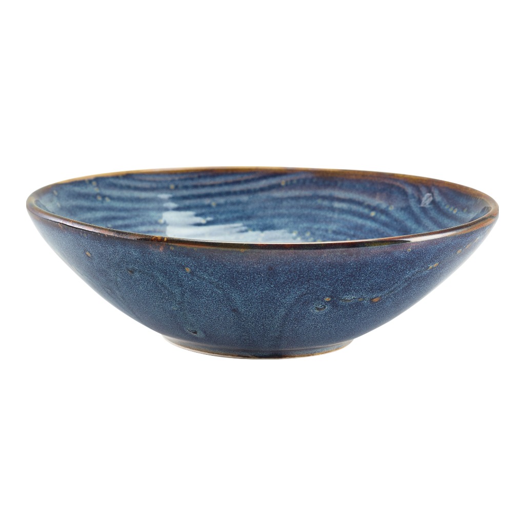 Kom organic 22.0cm 88.0cl Terra Aqua Blue Genware