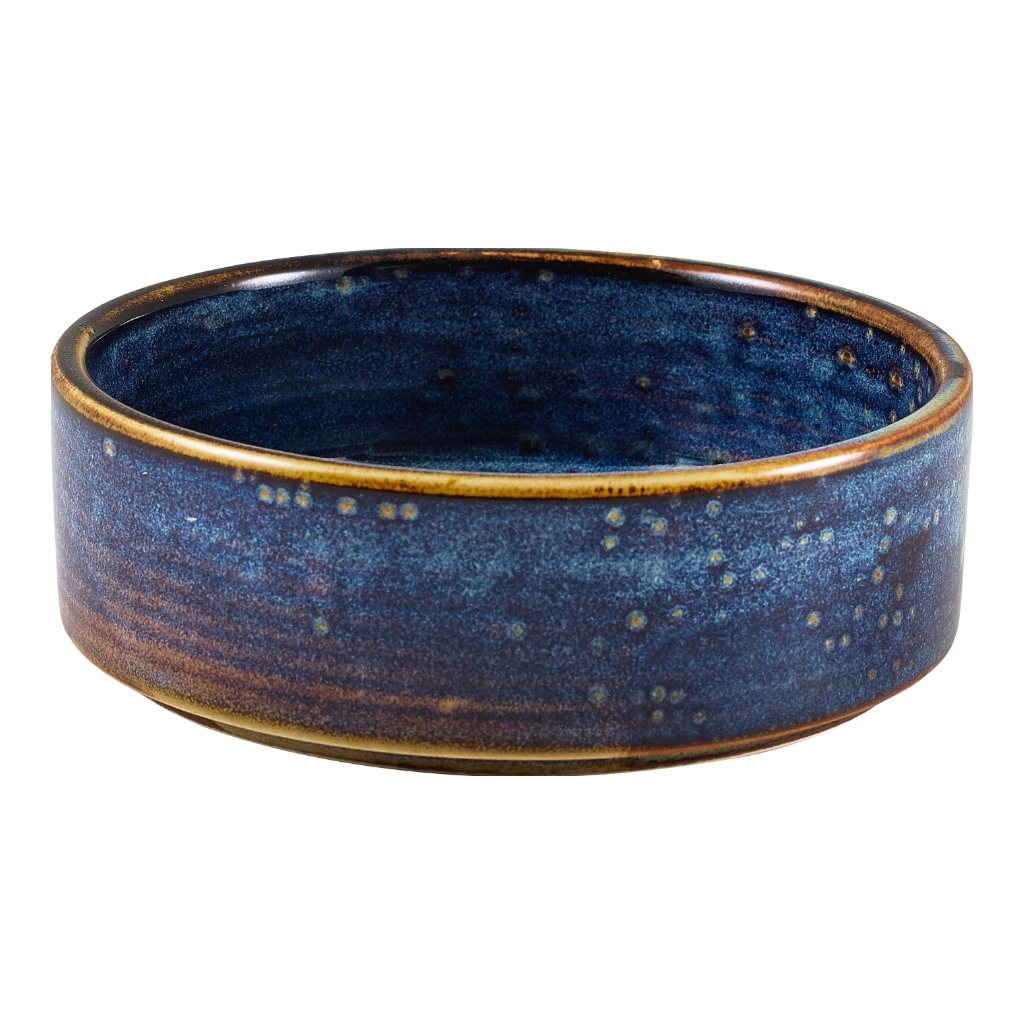 Kom walled 13.0cm 33.5cl Terra Aqua Blue Genware