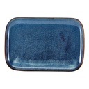 Schaal rechthoek 34.5x23.5cm Terra Aqua Blue Genware