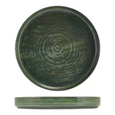 Bord walled 26.0cm Terra Aqua Green Genware