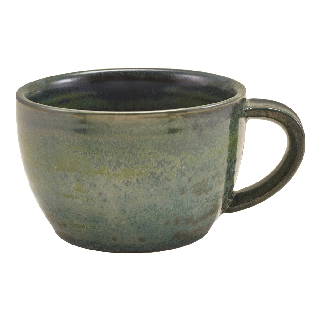 Kop 28.5cl Terra Aqua Green Genware