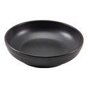 Bord diep coupe 23.0cm Terra Cinder Black Genware
