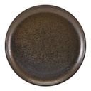 Bord plat coupe 30.0cm Terra Cinder Black Genware