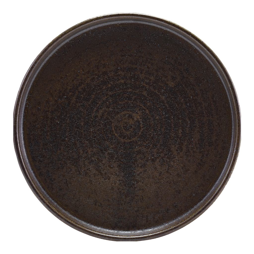 Bord walled low 18.0cm Terra Cinder Black Genware