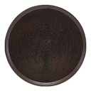 Bord walled low 18.0cm Terra Cinder Black Genware