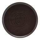 Bord walled low 21.0cm Terra Cinder Black Genware