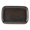 Schaal rechthoek 34.5x23.5cm Terra Cinder Black Genware