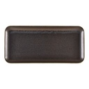 Schaal rechthoek 36.0x16.5cm Terra Cinder Black Genware