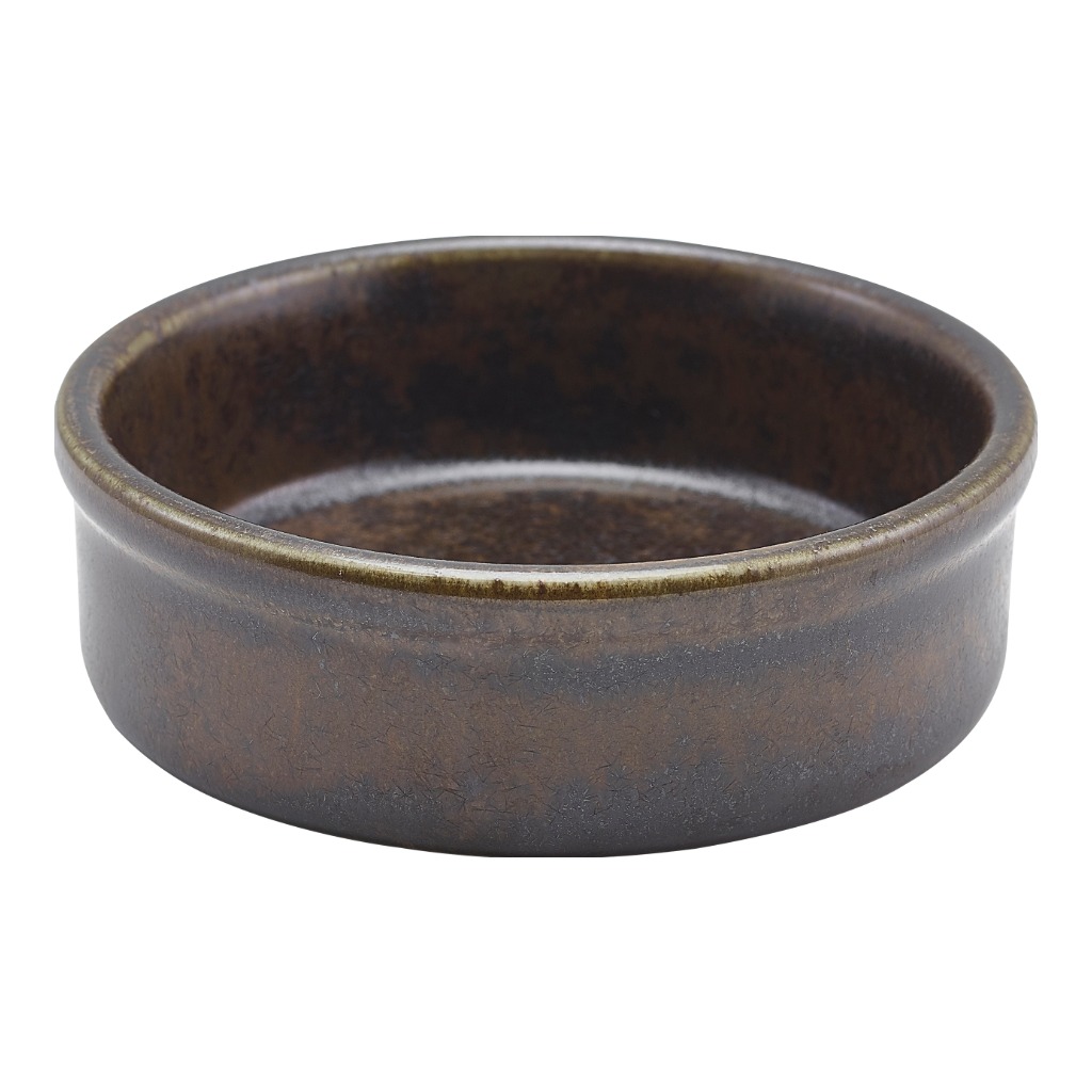 Schaal tapas 10.0cm 17.0cl Terra Cinder Black Genware