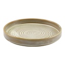 Bord walled 18.0cm Terra Matt Grey Genware