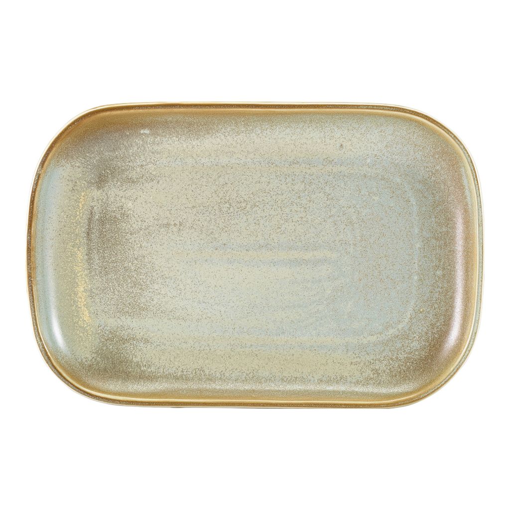 Schaal rechthoek 29.0x19.5cm Terra Matt Grey Genware