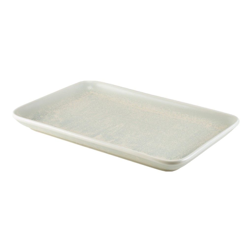 Schaal rechthoek 30.0x20.0cm Terra Pearl Genware