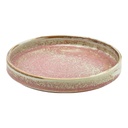 Bord walled 18.0cm Terra Rose Pink Genware