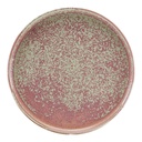 Bord walled 25.0cm Terra Rose Pink Genware
