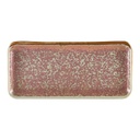 Schaal rechthoek 27.0x12.5cm Terra Rose Pink Genware