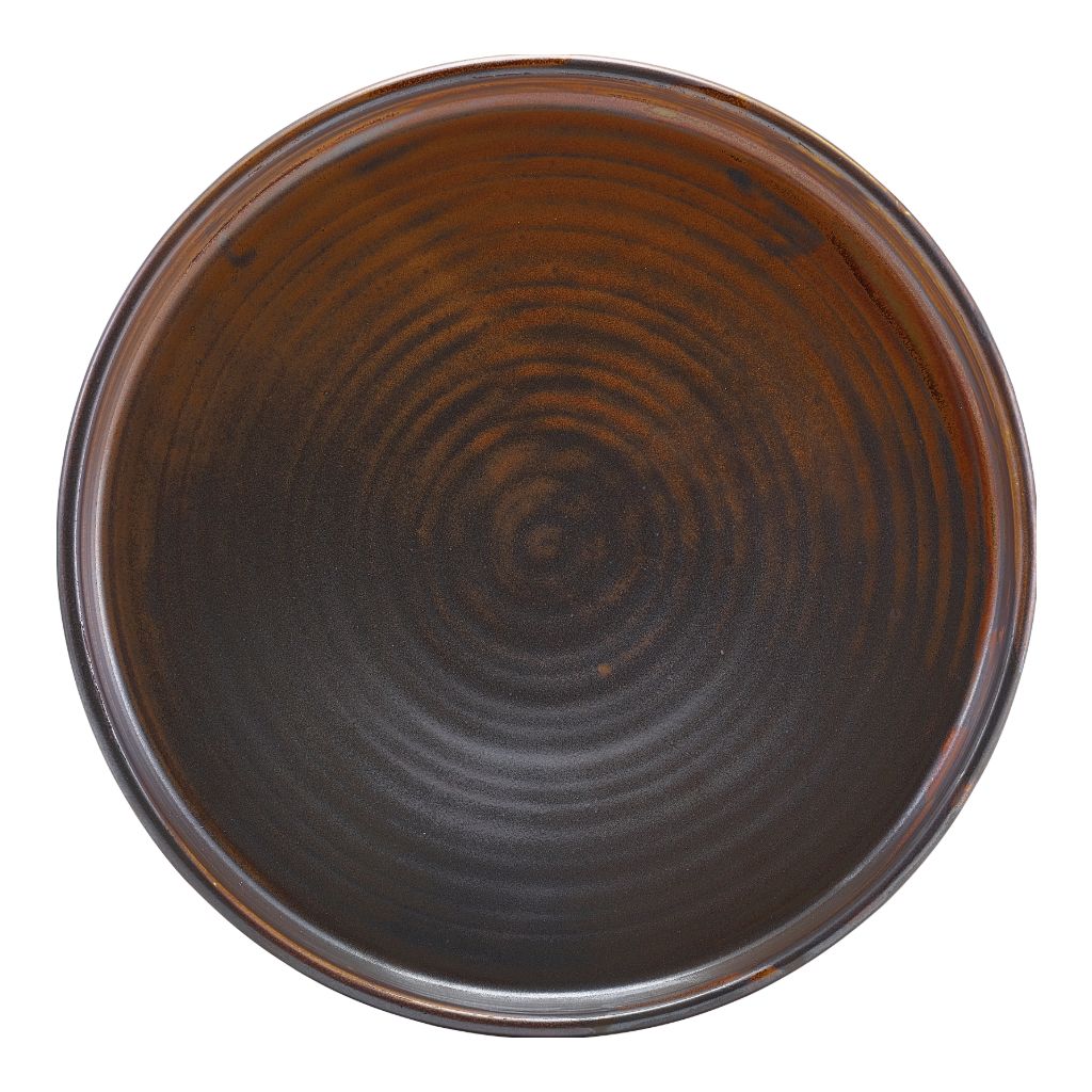 Bord walled 21.0cm Terra Rustic Copper Genware