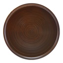 Bord walled 25.0cm Terra Rustic Copper Genware