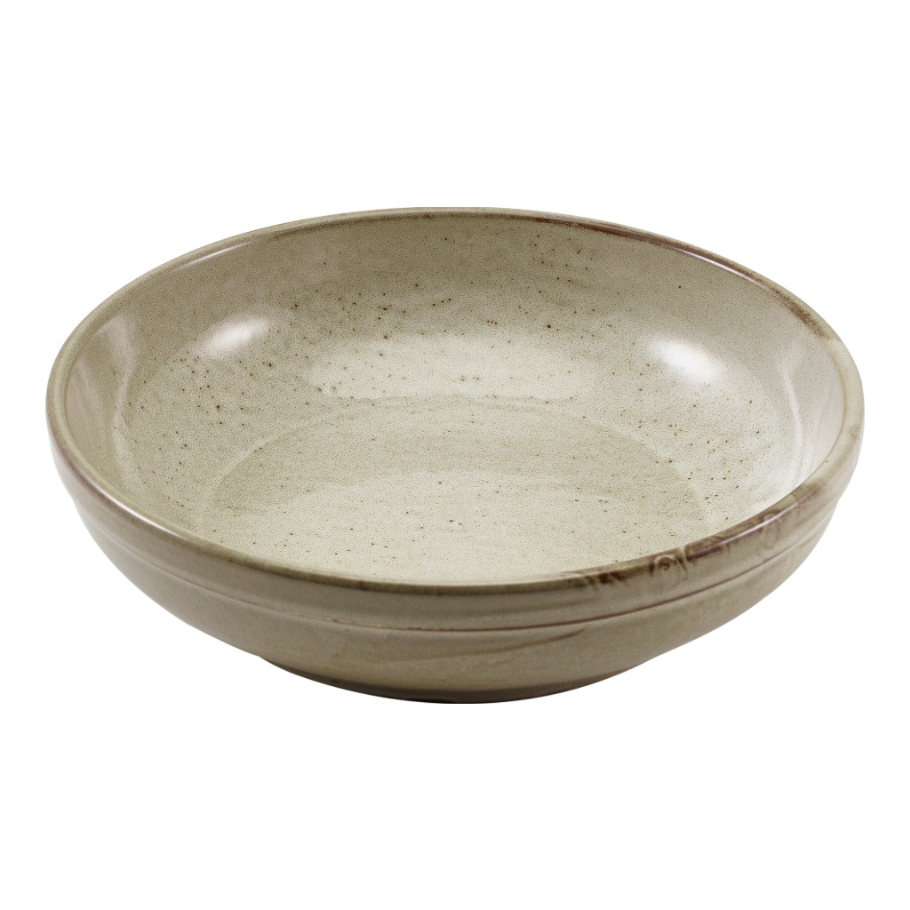 Bord diep coupe 23.0cm Terra Smoke Grey Genware