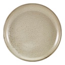 Bord plat coupe 24.0cm Terra Smoke Grey Genware