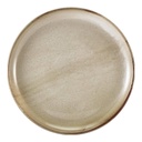 Bord plat coupe 27.5cm Terra Smoke Grey Genware