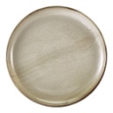 Bord plat coupe 30.0cm Terra Smoke Grey Genware