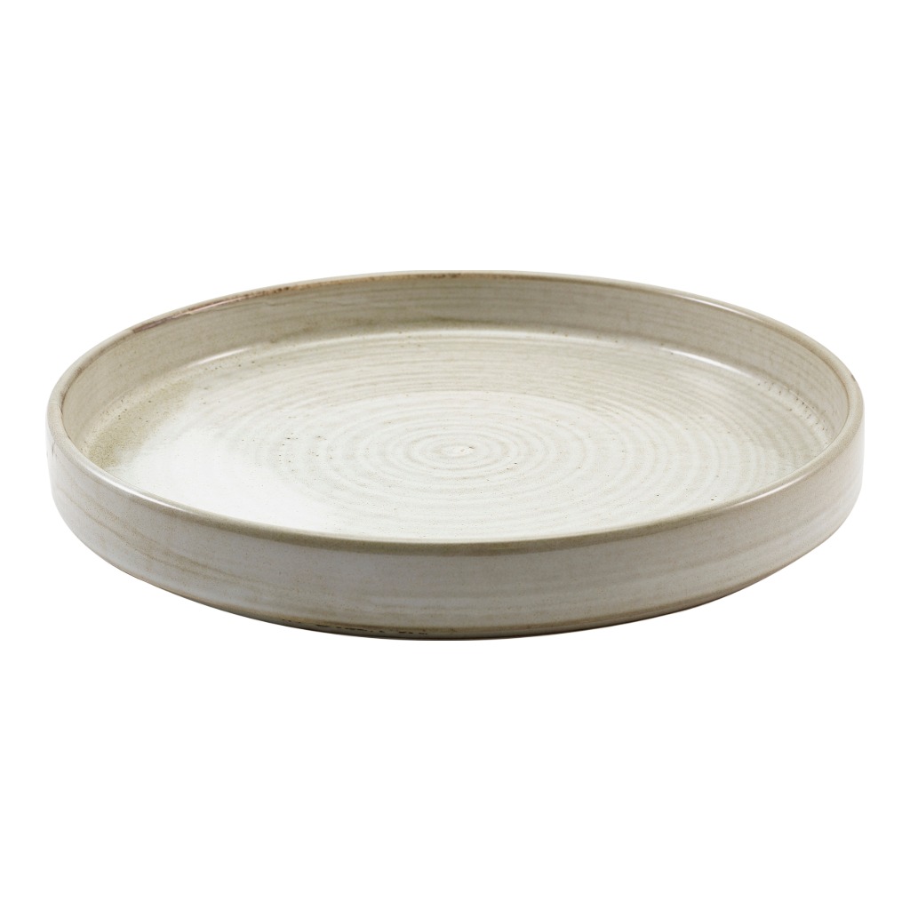 Bord walled 26.0cm Terra Smoke Grey Genware