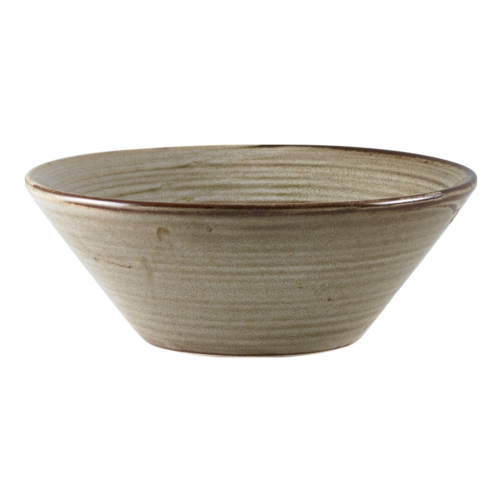 Kom conisch 16.0cm 54.5cl Terra Smoke Grey Genware