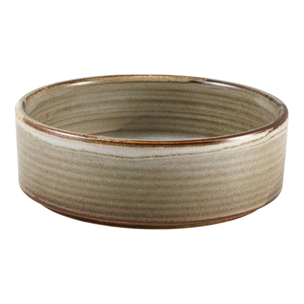 Kom walled 13.0cm 33.5cl Terra Smoke Grey Genware