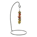 Espetada standaard 24.0x(h)45.0cm staal zwart Genware