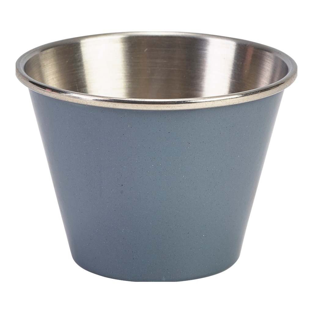 Dipper/tipje 6.0cm 7.0cl RVS grijs Genware