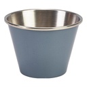 Dipper/tipje 6.0cm 7.0cl RVS grijs Genware