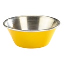 Dipper/tipje 6.1cm 4.3cl RVS geel Genware