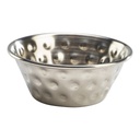 Dipper/tipje 6.1cm 4.3cl RVS gehamerd Genware