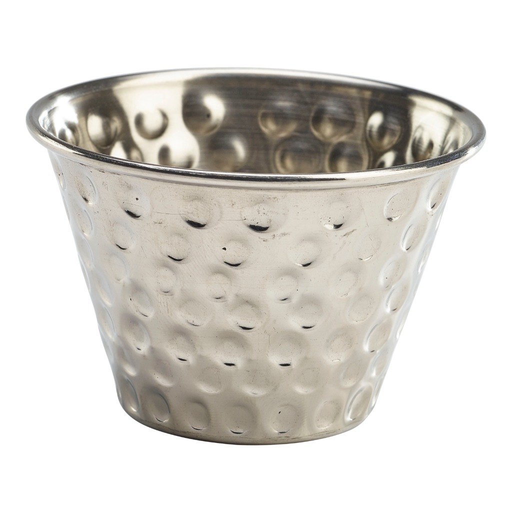 Dipper/tipje 7.0cm 11.4cl RVS gehamerd Genware