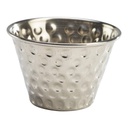Dipper/tipje 7.0cm 11.4cl RVS gehamerd Genware