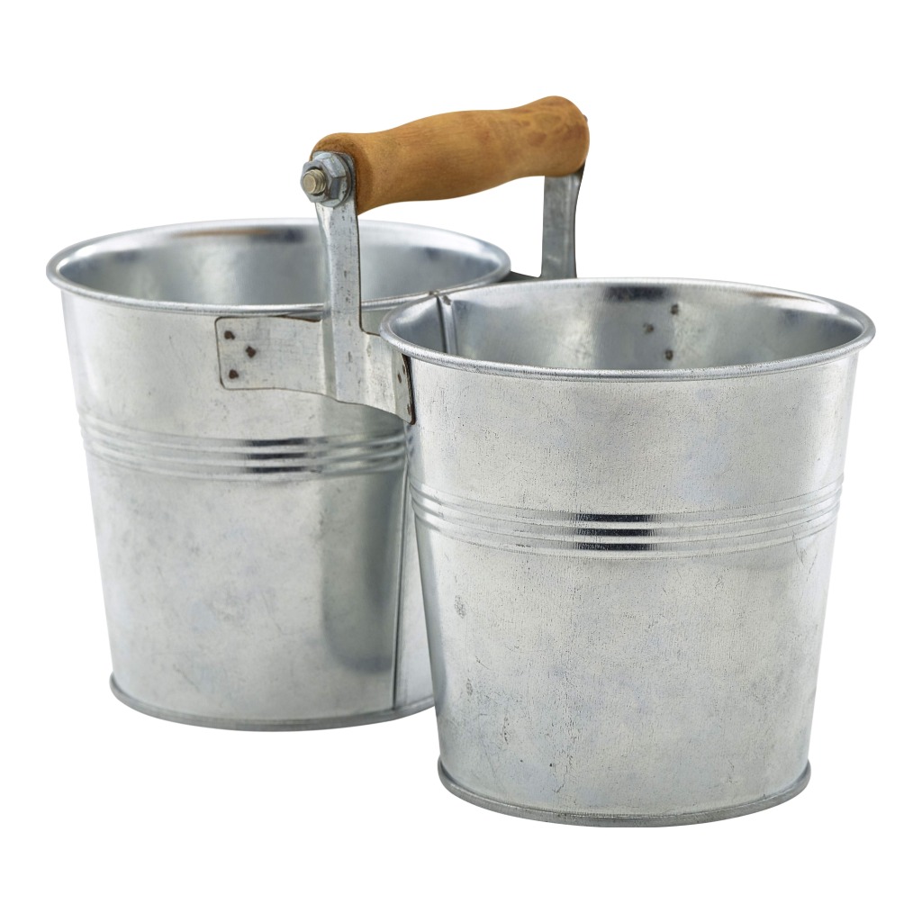 Serveeremmer combi 12.0cm gegalvaniseerd staal Genware