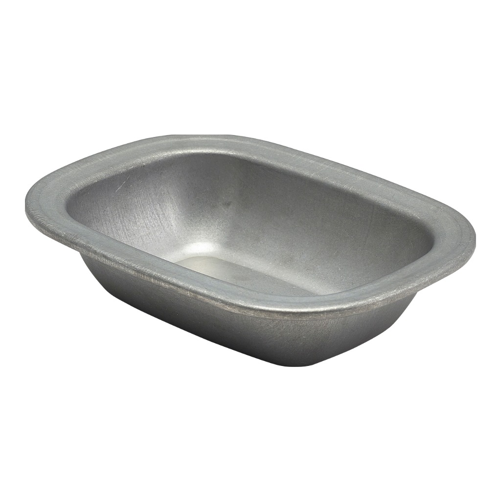 Ovenschaal rechthoek 18.0x13.5cm 35cl steel vintage Genware