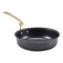 Serveer/steelpan 13.5cm steel vintage zwart Genware