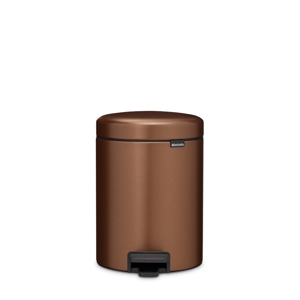 Prullenbak 5.0l NewIcon Brabantia warm bronze