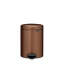 Prullenbak 5.0l NewIcon Brabantia warm bronze