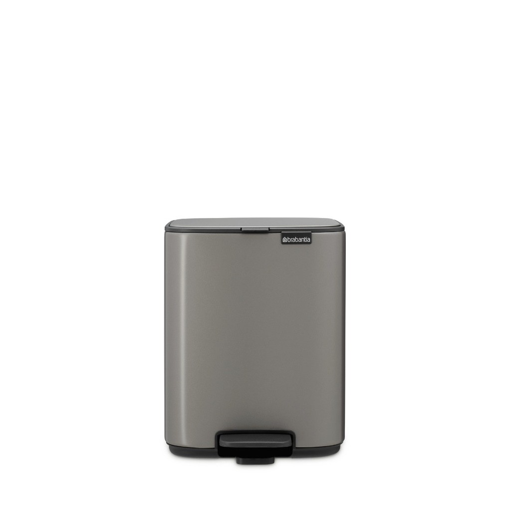Prullenbak 7.0l Bo pedaal Brabantia platinum