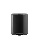 Prullenbak 12.0l Bo pedaal Brabantia matt black