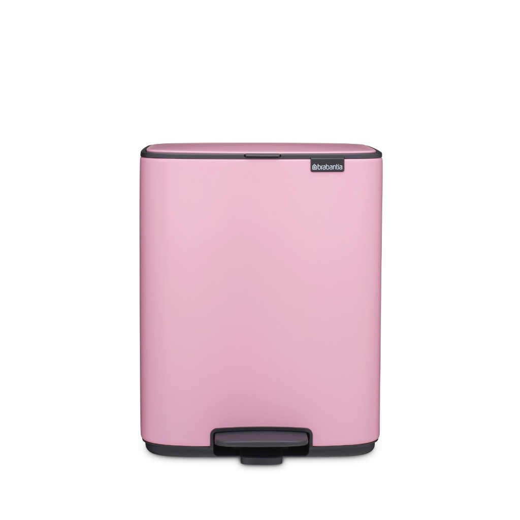 Prullenbak 12.0l Bo pedaal Brabantia lilac pink
