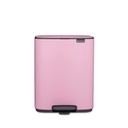 Prullenbak 12.0l Bo pedaal Brabantia lilac pink