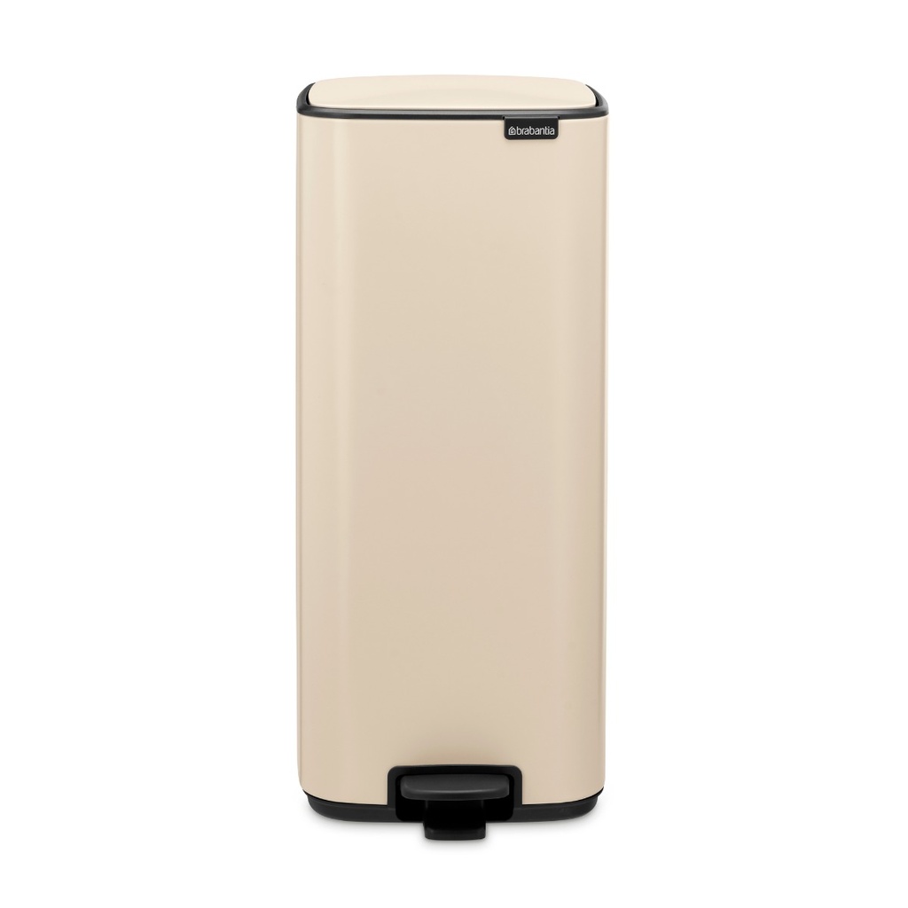 Prullenbak 30.0l Bo pedaal Brabantia soft beige