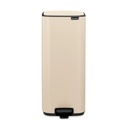 Prullenbak 30.0l Bo pedaal Brabantia soft beige