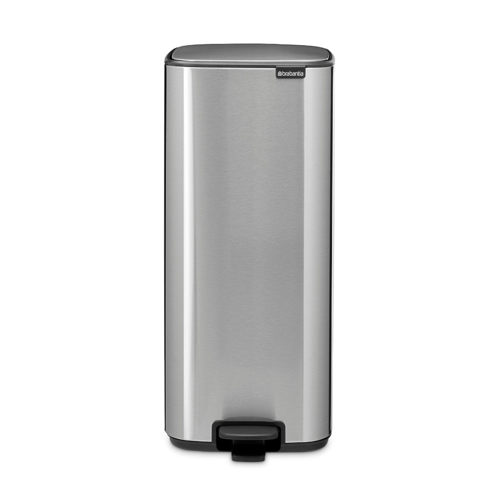 Prullenbak 30.0l Bo pedaal Brabantia fpp matt steel