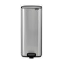 Prullenbak 30.0l Bo pedaal Brabantia fpp matt steel