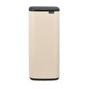 Prullenbak 30.0l Bo touch Brabantia soft beige