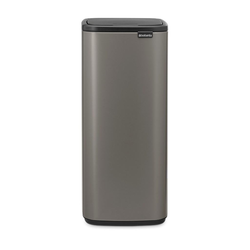 Prullenbak 30.0l Bo touch Brabantia platinum